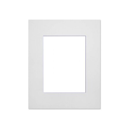 Passe partout standard blanc pour cadre et encadrement photo - Nielsen - Cadre 18 x 24 cm - Ouverture 9 x 14 cm
