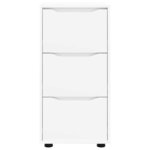 vidaXL Armoire de rangement Blanc 40 x 48 x 81 cm Bois d'ingénierie