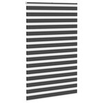 vidaXL Store zèbre noir 150x230 cm largeur du tissu 145 9 cm polyester