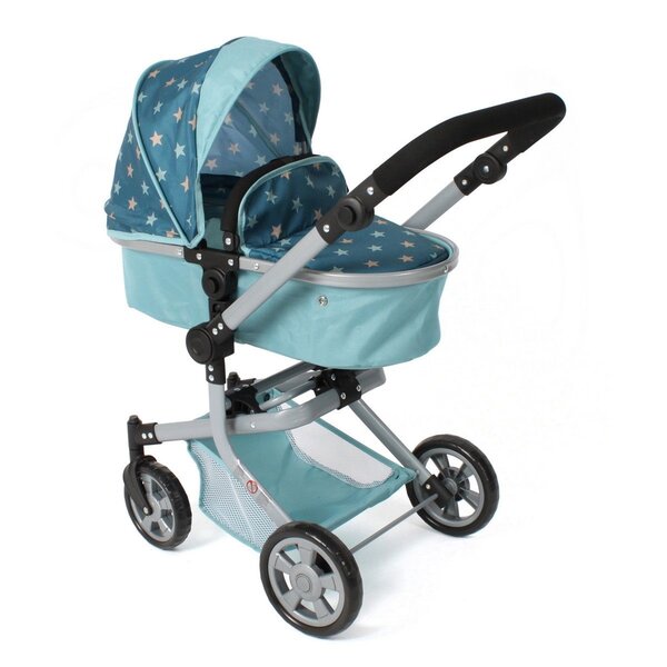 Bayer Chic 2000 595-18 - Poupées Landau combiné MIKA - Étoiles turquoise