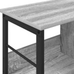 vidaXL Étagère Gris Sonoma 82 x 32 x 47 cm Bois d'ingénierie