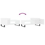 vidaXL Table basse Blanc 100x50x45 cm Bois d'ingénierie