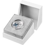 UKRAINIAN FALCONS 1 Oz Silver Coin 5 Cedis Ghana 2024