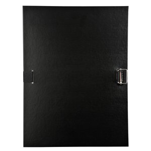 Chemise À Sangle Dos Extensible Avec Rabat En Pied Et Boucle À Coulisseau Cranté - Polypropylène - Noir - X 10 - Exacompta
