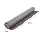 Pack and Move - Lot 15 couvertures de protection sol - 0 7 x 10 M - Travaux  déménagement  peinture - Anti-dérapant et hydrofuge