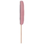 vidaXL Tête de lit Montage mural Géométrique Rose 100 cm Velours