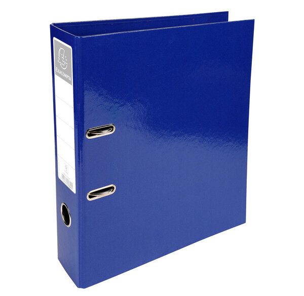 Classeur à levier D70mm Prem'Touch Iderama Bleu x 10 EXACOMPTA