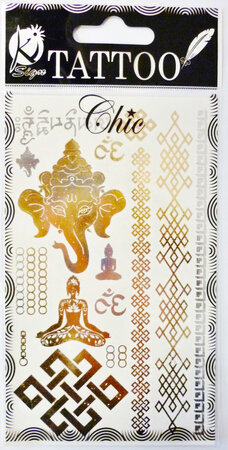 Tatouage éphémère Tatoo chic Ganesh - Ki-Sign
