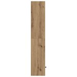 vidaXL Bibliothèque chêne artisanal 31x24x127 cm bois d'ingénierie