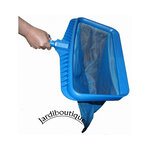 Epuisette de fond de grand capacité pour votre piscine - luxe - couleur bleu
