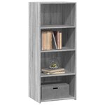 vidaXL Buffet haut sonoma gris 50x41x124 cm bois d'ingénierie