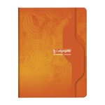 Cahier Piqué 17x22 cm Grands Carreaux 96p 70g Couverture Carte Aléatoire CALLIGRAPHE