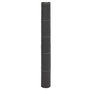 vidaXL Membrane anti-mauvaises herbes noir 1x50 m PP
