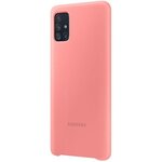 Coque silicone samsung a51 rose