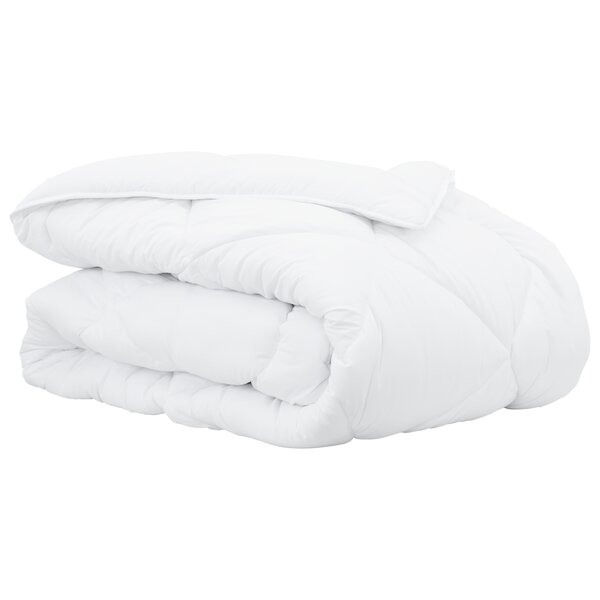 vidaXL Couettes & Duvets Blanc 240 x 260 cm Microfibre