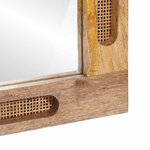 vidaXL Miroir de salle de bain avec miroir Marron 50 x 2 5 x 70 cm