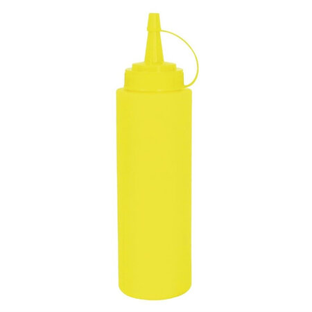 Distributeur de sauce - vogue 340 ml jaune -  - polyéthylène x200mm