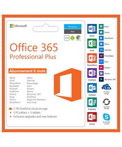 Microsoft Office 365 (PC  Mac  iOS  Android  Chromebook) - Validité 12 mois - Licence à télécharger