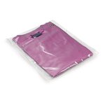 Sachet plastique 50  recyclé transparent à curseur 27x28 cm (lot de 250)