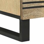 vidaXL Buffet Marron 80 x 33 x 75 cm bois de manguier massif