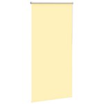 vidaXL Store enrouleur occultant jaune largeur du tissu 65 7 cm