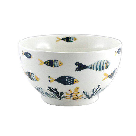 Bol en porcelaine Petits Poissons