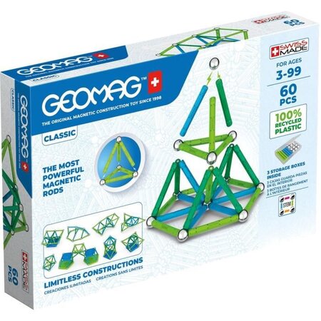 GEOMAG - EcoFriendly 60 pcs Color