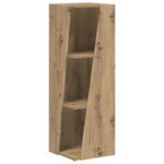 vidaXL Étagère latérale Chêne artisanal 33 x 32 x 100 5 cm