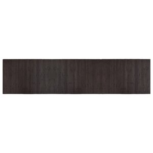vidaXL Tapis rectangulaire marron foncé 70x300 cm bambou