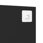 vidaXL Miroir mural 40x100 cm Verre Rectangulaire