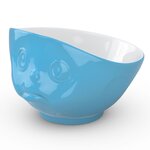 Grand bol bleu boudeur porcelaine tassen 500 ml