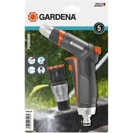 GARDENA - Pistolet de Nettoyage + Raccord aquastop Premium