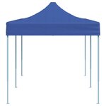 vidaXL Tente de fête Bleu 291 x 580 x 315 cm Tissu Oxford