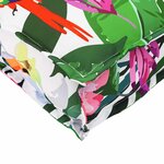 vidaXL Coussin Floral Multicolore 120 x 80 x 12 cm Tissu Oxford