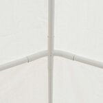 vidaXL Tente de réception PE 6 x 14 m Blanc