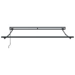 vidaXL Store rétractable automatique - Anthracite 300x250 cm