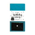 Petite pochette avec un emplacement a billet - happy birthday to you