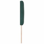 vidaXL Tête de lit Montage mural Géométrique Vert foncé 80 cm Velours