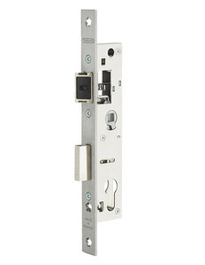 THIRARD - Boitier de serrure encastrable à cylindre pour porte métallique axe 21mm bouts carrés - THIRARD