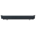vidaXL Auvent latéral de balcon 165x250 cm noir