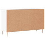 vidaXL Buffet blanc 100x36x60 cm bois d'ingénierie