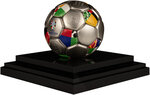 Pièce de monnaie en Argent 10 Dollars g 93.3 (3 oz) Millésime 2024 FOOTBALL UEFA EURO