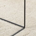 vidaXL Tapis OVIEDO à poils courts beige 60x110 cm