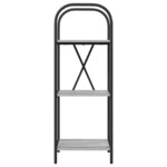 vidaXL Étagère Sonoma gris 40 x 30 x 109 cm Bois d'ingénierie