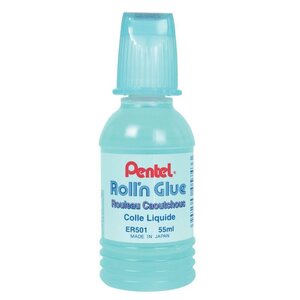 PENTEL Colle synthétique transparente - flacon roulette 55 ml
