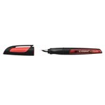 Stylo plume EASYbuddy  plume M - Noir/Corail STABILO