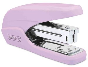 Agrafeuse sans effort X5-25ps Rose candy 25 Flles 24/6&26/6 RAPESCO