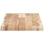 vidaXL Étagères flottantes 2 Pièces 100x30x2 cm acacia massif non traité