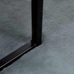 vidaXL Tapis en Fourrure Synthétique de Lapin Olite Anthracite