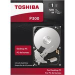 TOSHIBA - Disque dur Interne - P300 - 2To - 7 200 tr/min - 3.5 (HDWD120EZST)